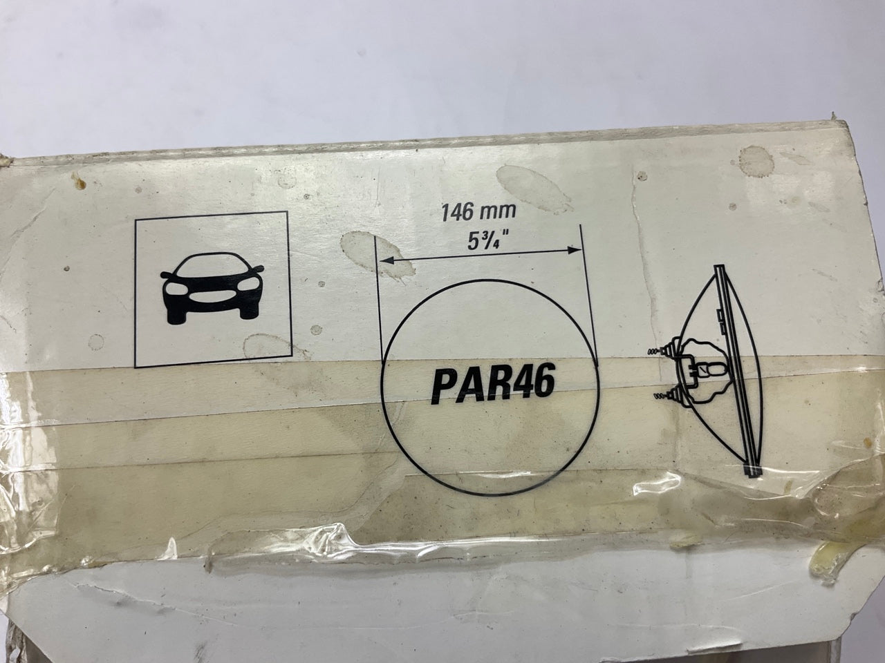 Philips H5001 Sealed Beam Headlight Headlamp Light Lamp Bulb - Round Halogen
