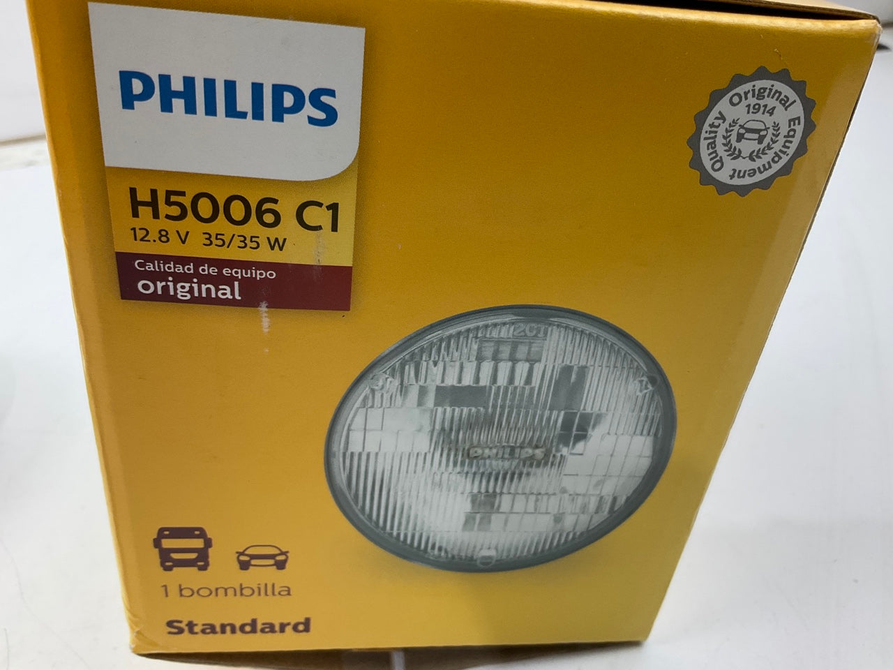 Philips H5006C1 Sealed Beam Headlight Headlamp Light Lamp Bulb - Round Halogen