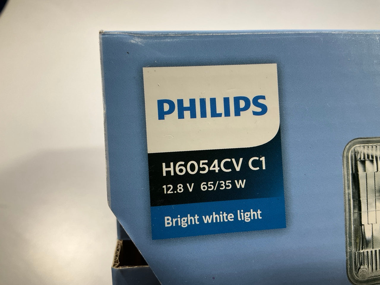 (2) Philips H6054CVC1 Bright White Sealed Beam Headlight Headlamp Bulb