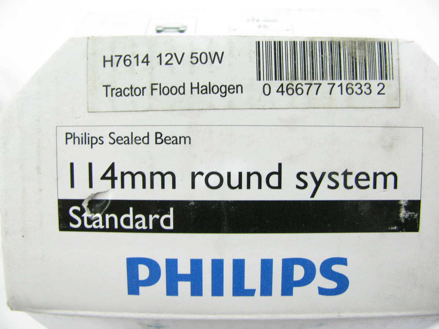 (2) Philips H7614C1 Sealed Bea,m Lamp Light Bulbs 50W 12.8V