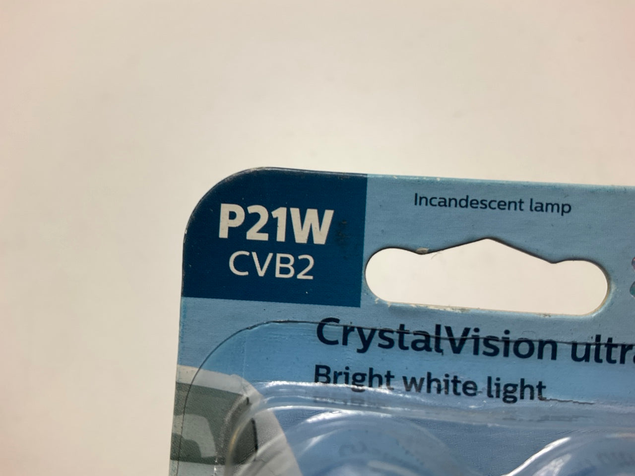 Philips P21WCVB2 CrystalVision Ultra Back Up Lamp Light Bulb P21W - 4 PACK
