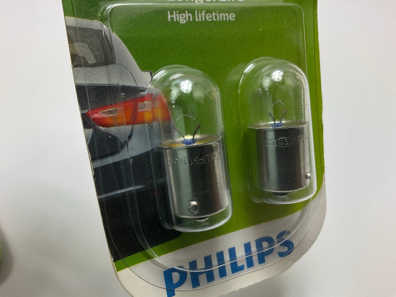 (2) Philips R5WLLB2 Longerlife Tail Lamp Light Bulb R5W - 2 PACK