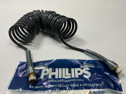 Phillips 11-302 60'' 5th Wheel Sliding Air Hose Air Coil W/ Swivel Fitting