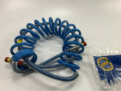 Phillips 11-339 Coiled Air Brake Hose Assembly 15 Feet., 40 In. Lead, Blue