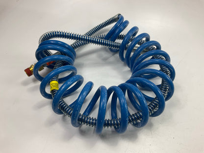 Phillips 11-339 Coiled Air Brake Hose Assembly 15 Feet., 40 In. Lead, Blue