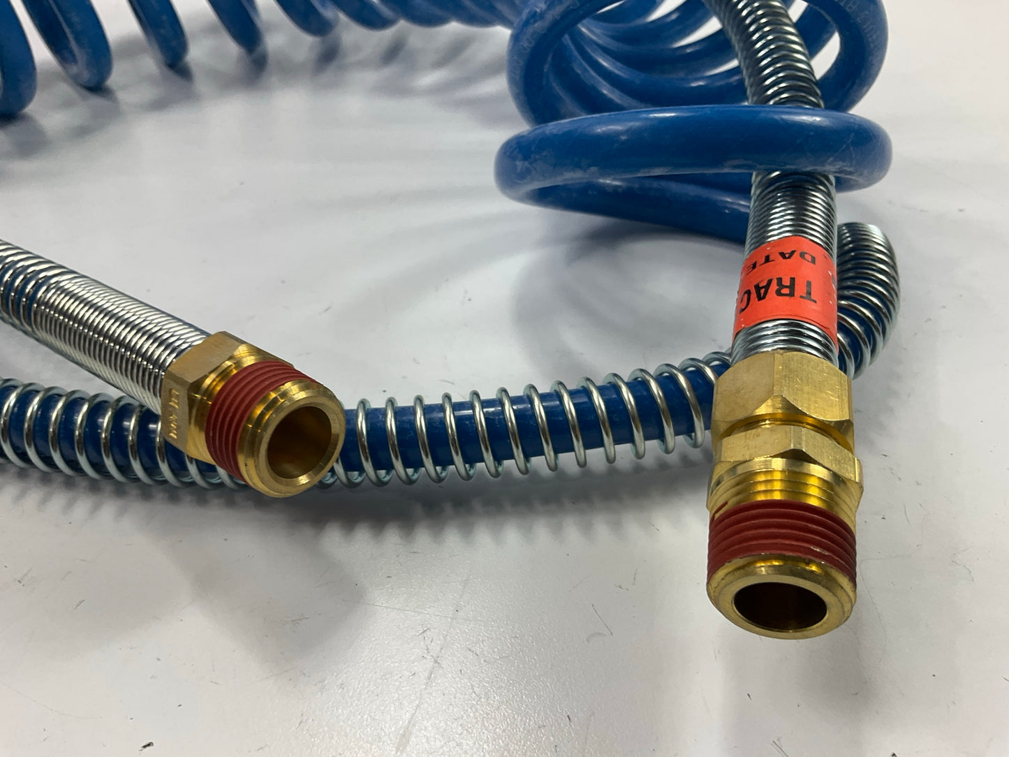 Phillips 11-339 Coiled Air Brake Hose Assembly 15 Feet., 40 In. Lead, Blue