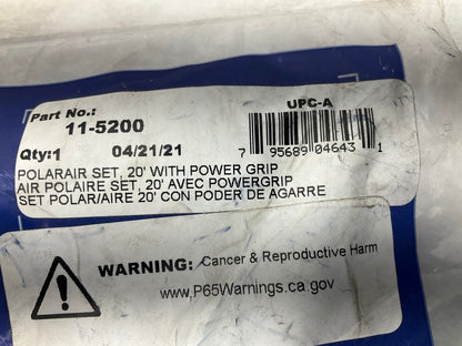 PHILLIPS 11-5200 20' Polar Air Coiled Air Hose Assembly Red/Blue With Power Grip