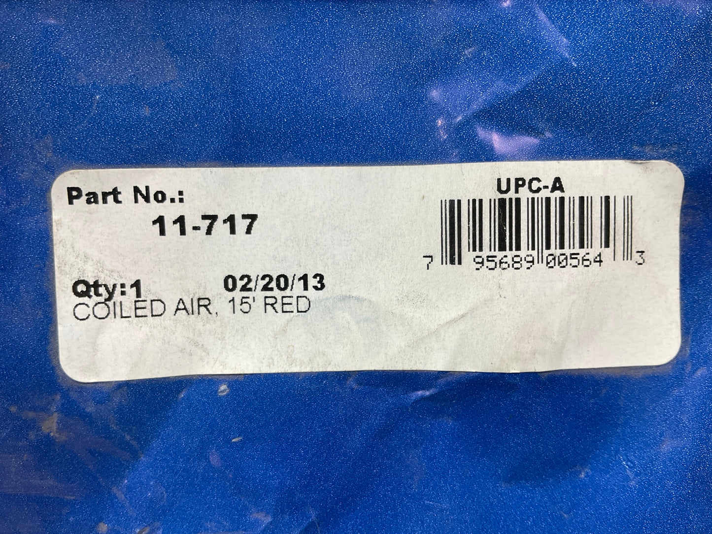 Phillips 11-717 Air Brake Hose Assembly 15 Feet., Red (Emergency)