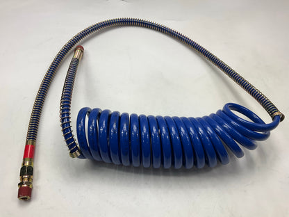 Phillips 11-740 Coiled Air Brake Hose Assembly 15 Feet, Red And Blue