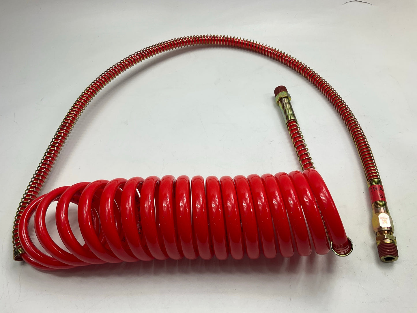 Phillips 11-740 Coiled Air Brake Hose Assembly 15 Feet, Red And Blue