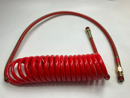 Phillips 11-740 Coiled Air Brake Hose Assembly 15 Feet, Red And Blue