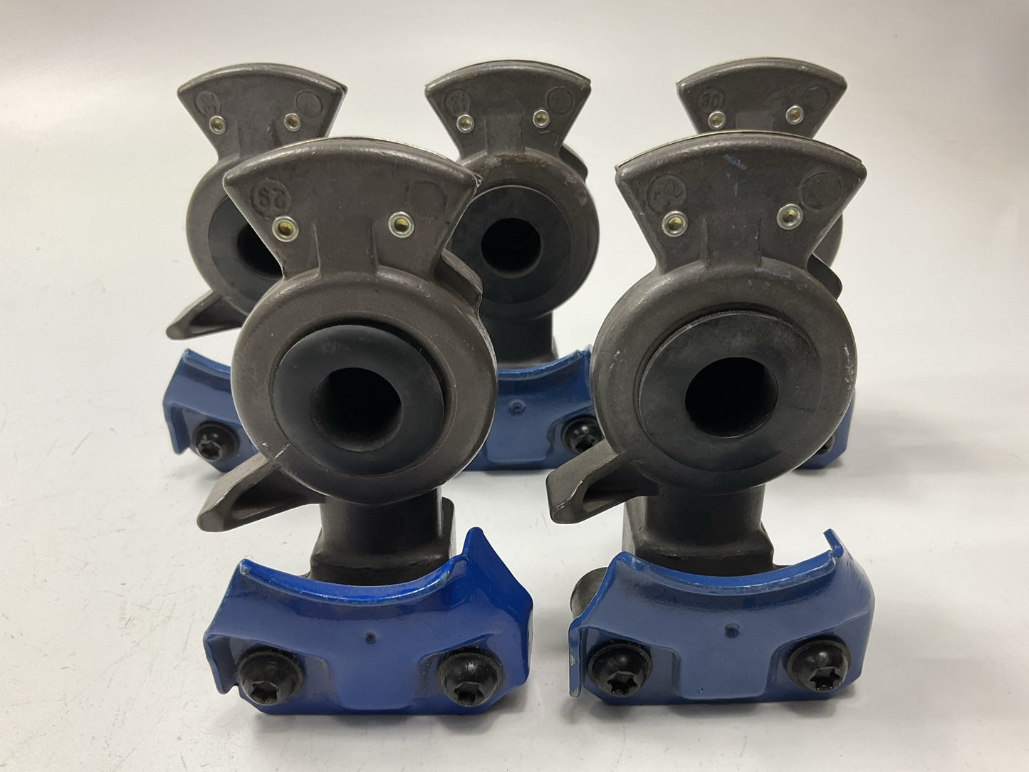 (5) Phillips 12-00623 Gladhand Straight Mount Blue