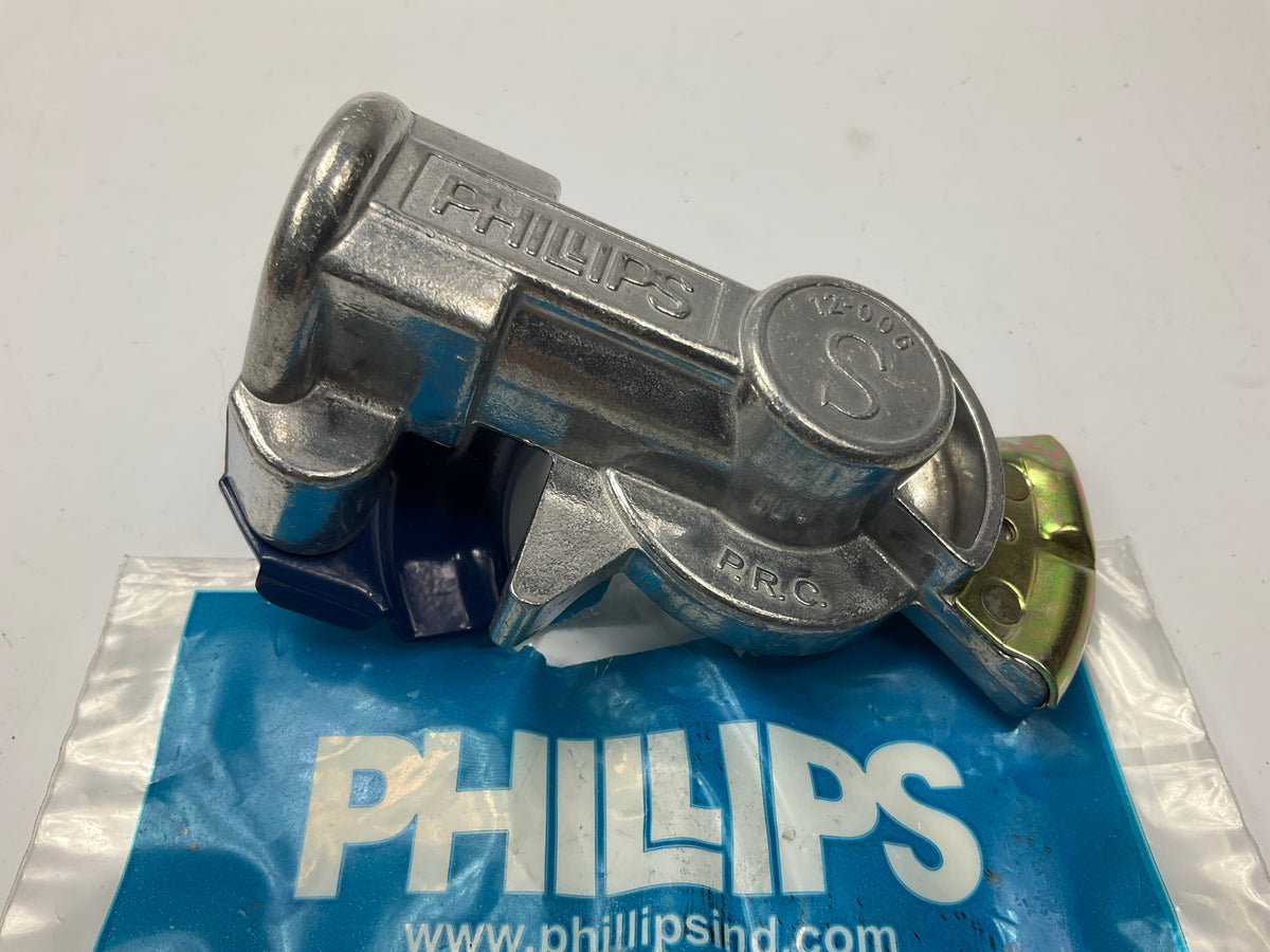 PHILLIPS 12-006B Blue Gladhand Standard Service Mount 1/2'' Female Pipe Thread