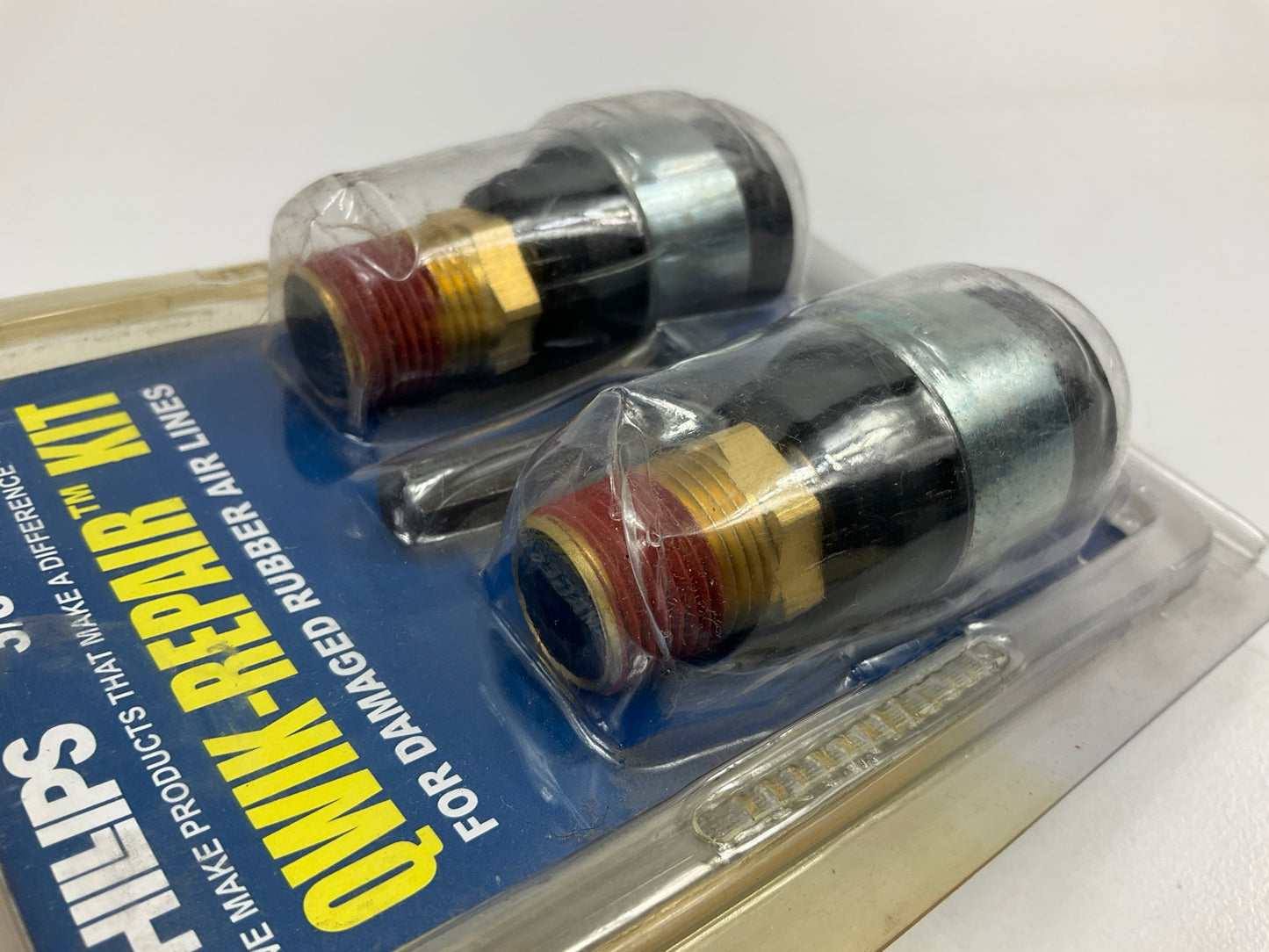 PHILLIPS 12-052 Air Hose Repair Kit QWIK-REPAIR, 3/8'' Rubber Hose 3/8'' Fittings
