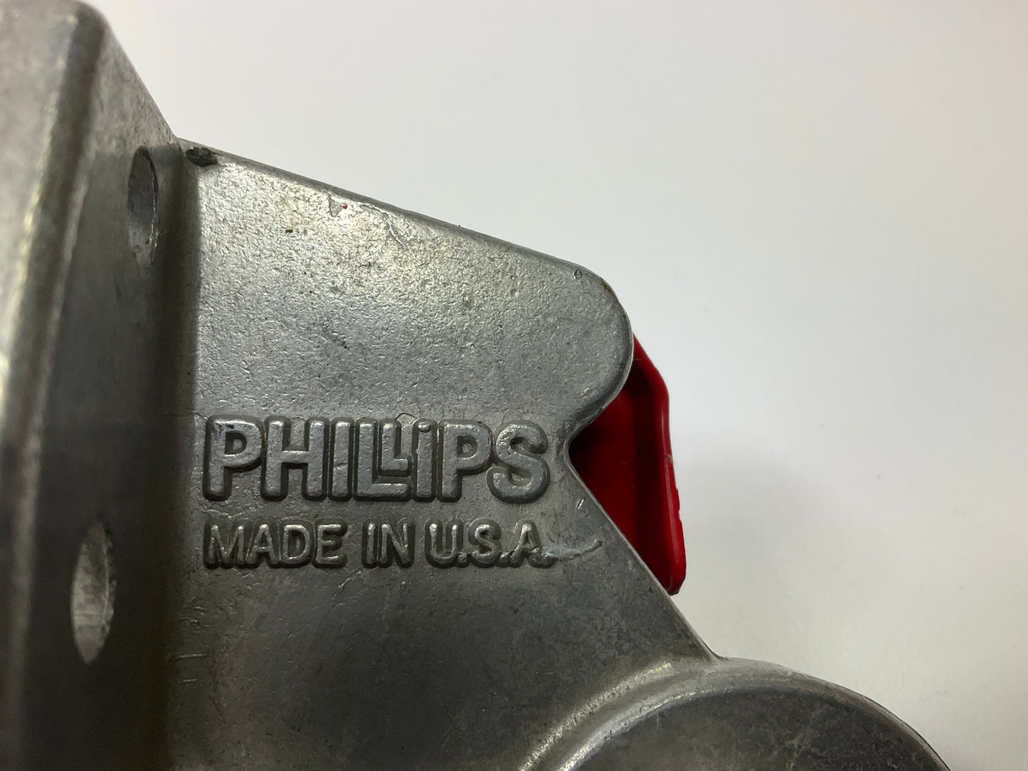 Phillips 12-138 Red 3/8'' Bottom Gladhand Emergency Port (Female Pipe Thread)