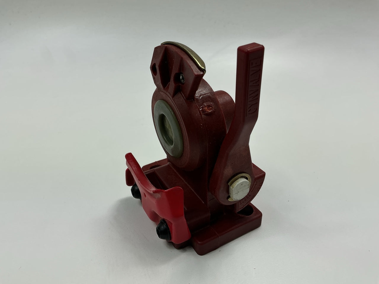 Phillips 12-318 Gladhand Composite Shuf Off, Red (Emergency), 3/8'' Surface Mount