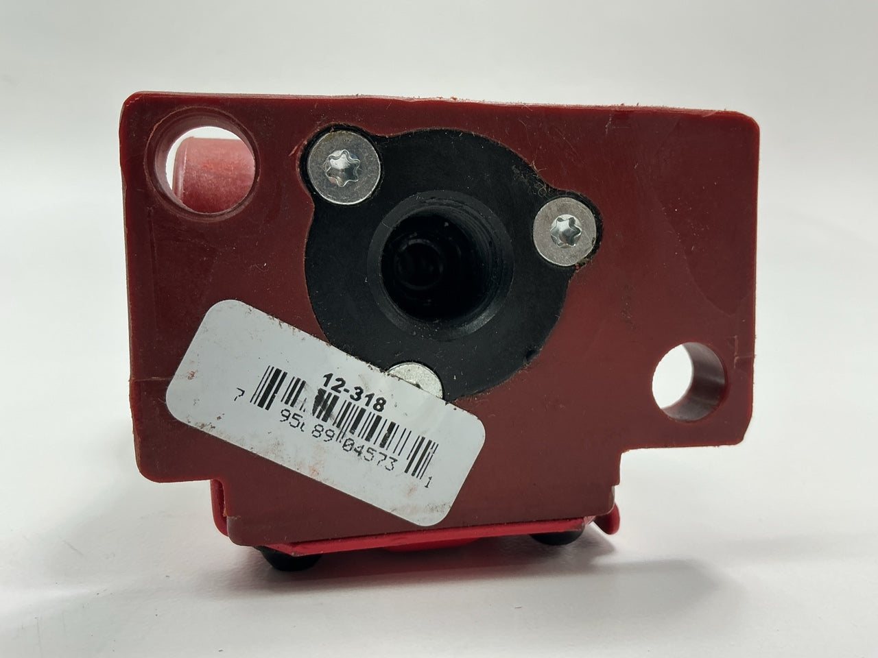 Phillips 12-318 Gladhand Composite Shuf Off, Red (Emergency), 3/8'' Surface Mount