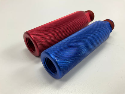 Phillips 12-600 Air Brake Gladhand Coiled Air Hose Grips Extensions, Red & Blue