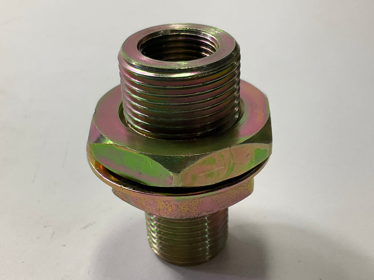 Phillips 12-806 Clamping Bulkhead Fitting Male Stud 1'' X 3/8'' X 1/2'' X 2-5/8''