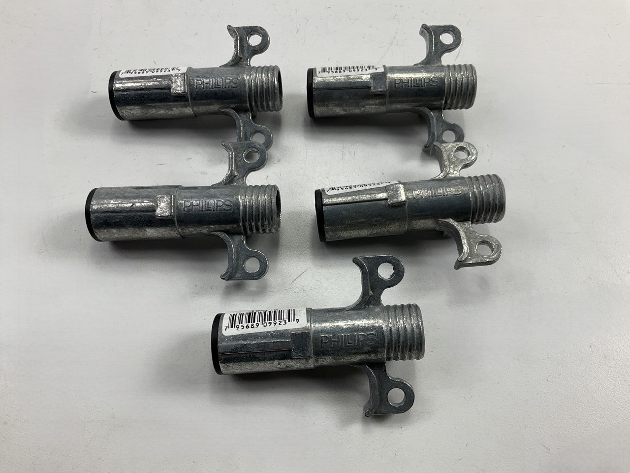 (5) Phillips 15-410 4-way Male Plug 4 Pin Trailer Electrical Connector Plug