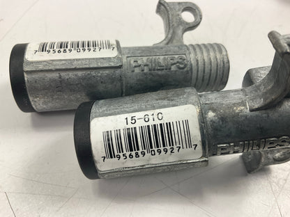 (6) PHILLIPS 15-610 Trailer 6-WAY Connector Plug, Zinc Die Cast