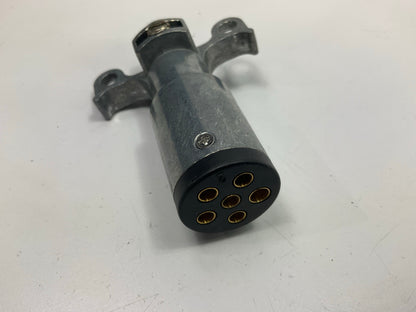 PHILLIPS 15-610 Trailer 6-WAY Connector Plug, Zinc Die Cast