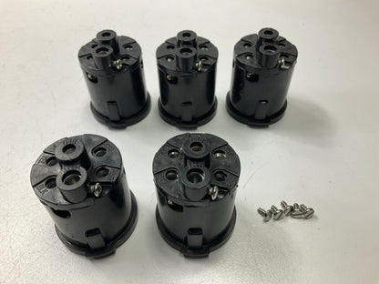 5 PHILLIPS 15-711 Electrical Cable Receptacle Connector Insert Plug 7pin Sockets