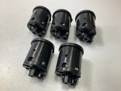 5 PHILLIPS 15-711 Electrical Cable Receptacle Connector Insert Plug 7pin Sockets