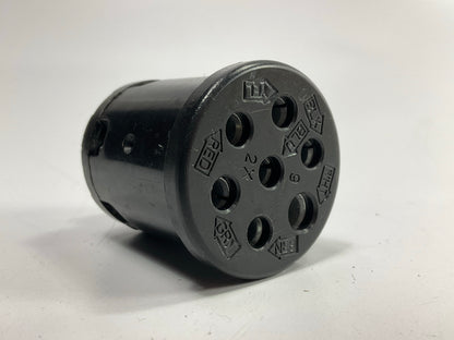 PHILLIPS 15-711 Electrical Cable Receptacle Connector Insert Plug 7pin Socket