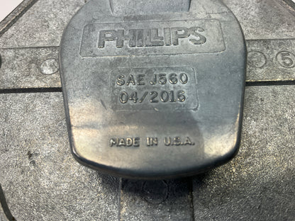 Phillips 15-750 Trailer Receptacle Socket - 7-Way, Low-Profile,  Split Pin
