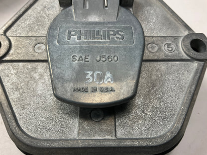 Phillips 15-768 Nosebox Zinc Die-Cast 1-7/8'' Depth + 15-753 Trailer Socket 7-way