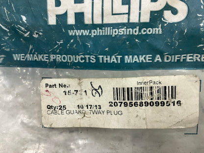 Phillips 15-731 Cable Connector Guard Galvanized Steel Heavy Duty, Set Of 25 Pcs