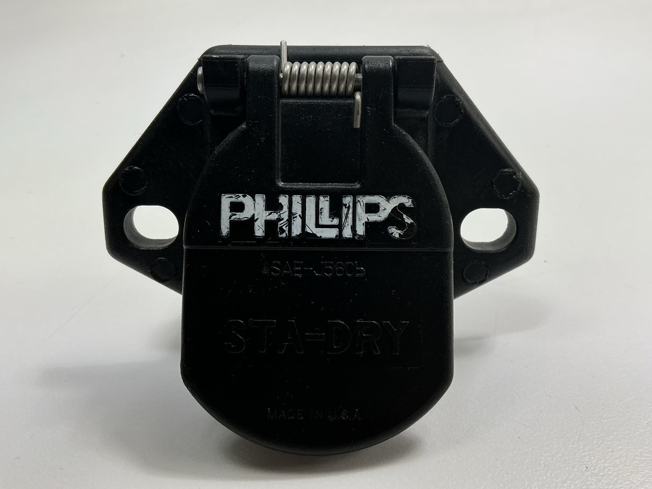 PHILLIPS 16-720 Sta-Dry 7-Way Nylon Receptacle Split Pin Socket Connec ...