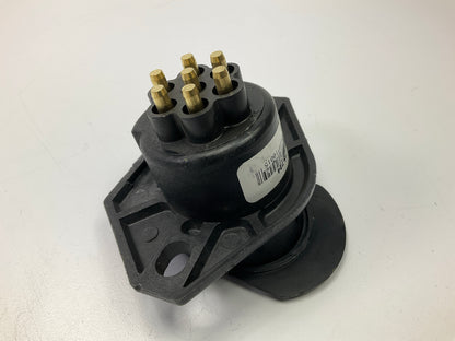 PHILLIPS 16-724 Sta-Dry 7-Way Receptacle Socket 2-Hole Split Pin Bullet Terminal