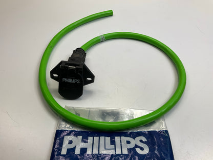 Phillips 16-7401 48'' QCS Blunt-Cut Cable Harness With 7-Way STA-DRY Socket