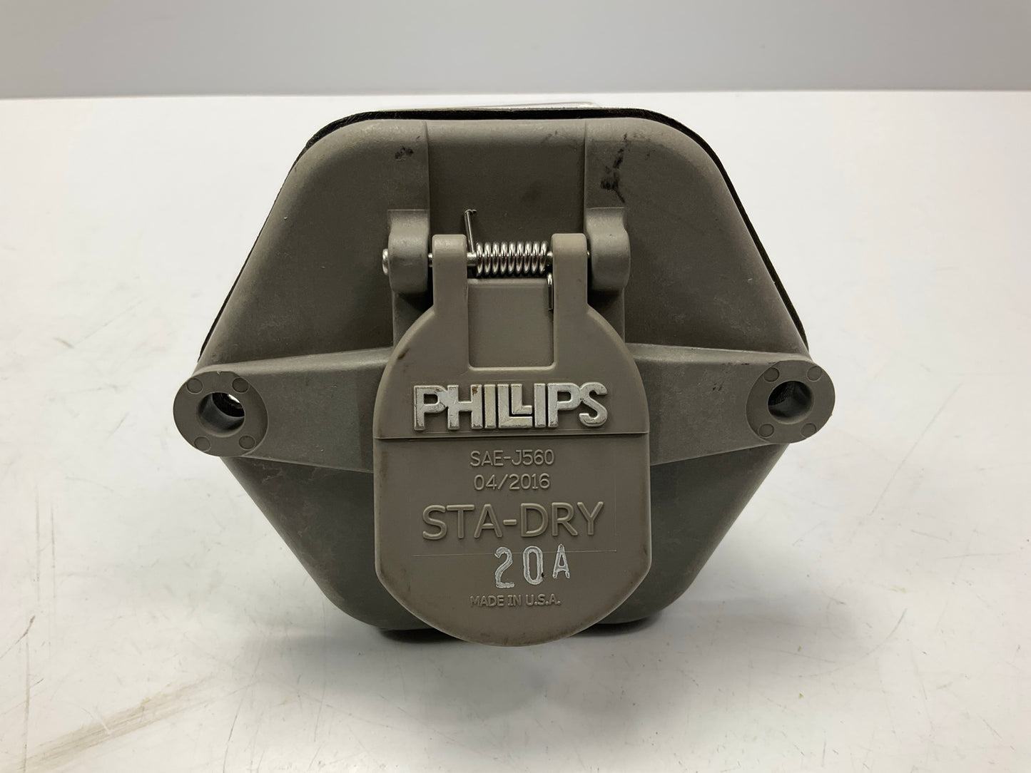 Phillips 16-762 Trailer Nosebox Assembly With 20 Amp Circuit Breakers