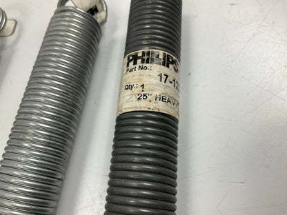 (5) Phillips 17-125 Tender Spring 25'' Extra Heavy Duty Support Spring 1'' OD