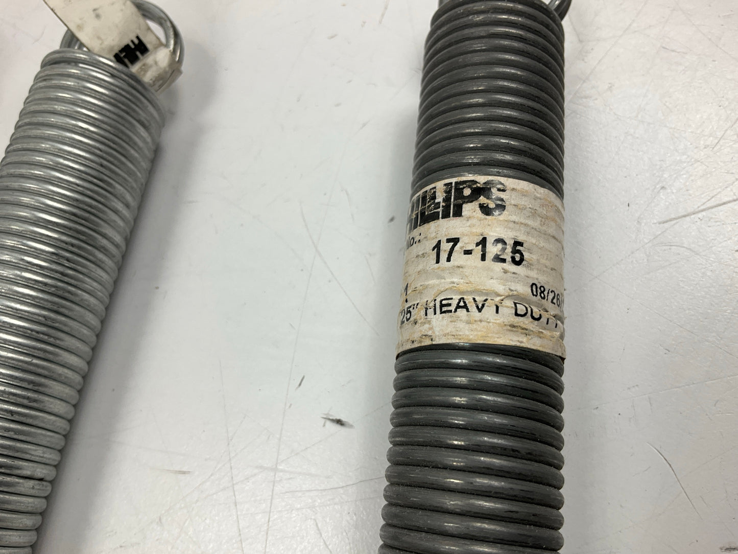 (5) Phillips 17-125 Tender Spring 25'' Extra Heavy Duty Support Spring 1'' OD