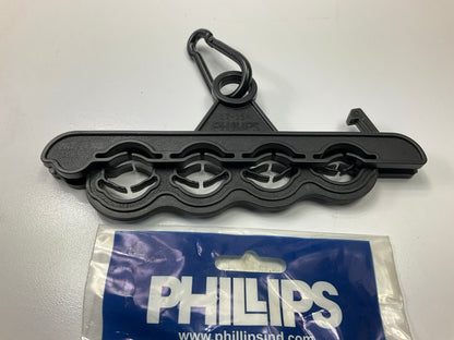 Phillips 17-154 4-Hose Quik-Snap Hose Holder Clamp Assembly With Hanging Clip