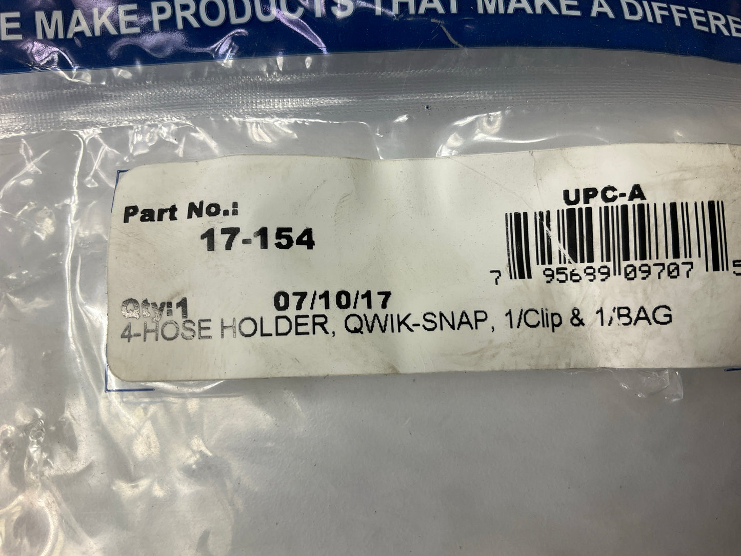 Phillips 17-154 4-Hose Quik-Snap Hose Holder Clamp Assembly With Hanging Clip