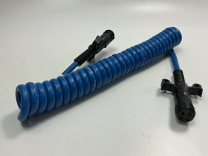 PHILLIPS 19-4710 Cable Assembly, Coiled, 10 Feet., 4/16 Ga., THERMOSEALED Plugs
