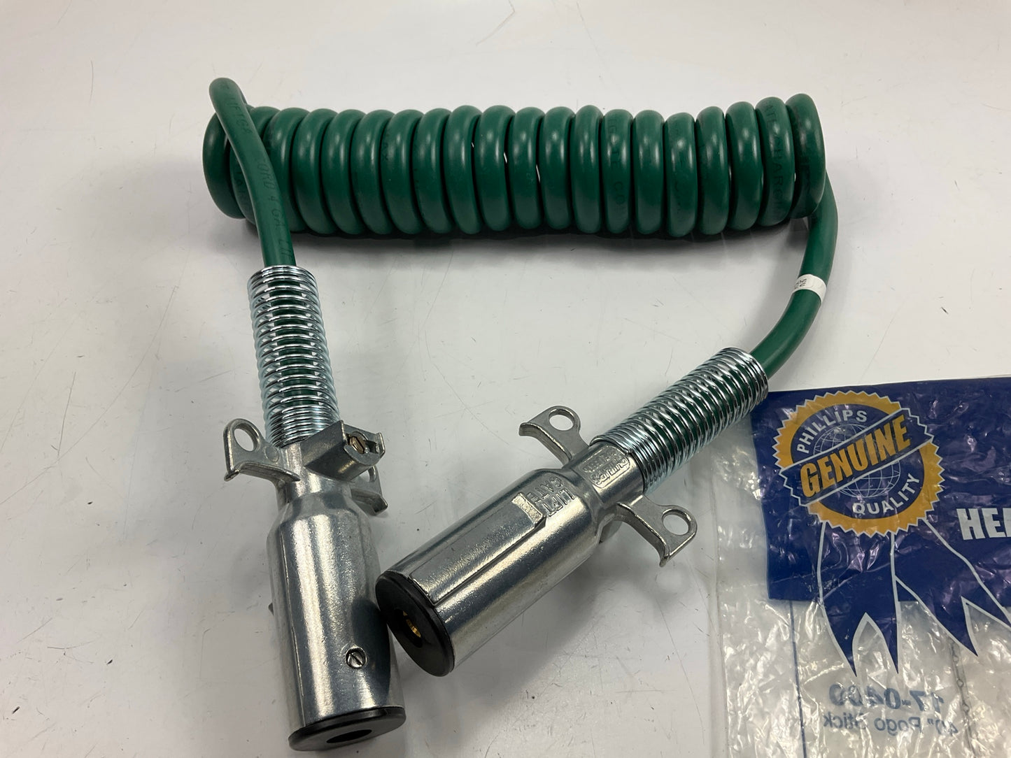 Phillips 23-4325 12` Trailer Power Cable Heavy Duty Reinforced 4 Ga Single Pole