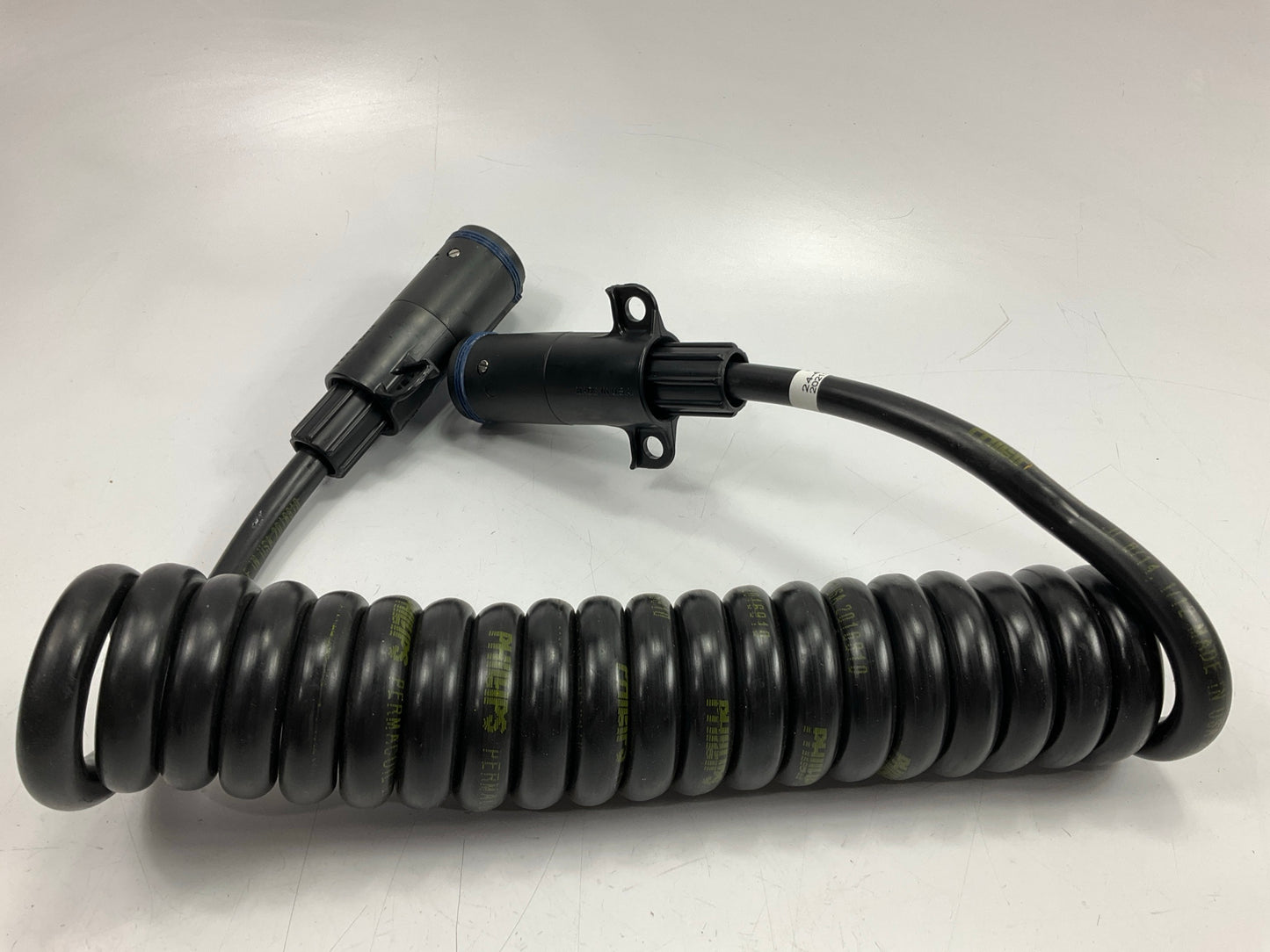 Phillips 24-4320 Trailer Power Cable Permacoil 12 Feet Cable, NON-ABS