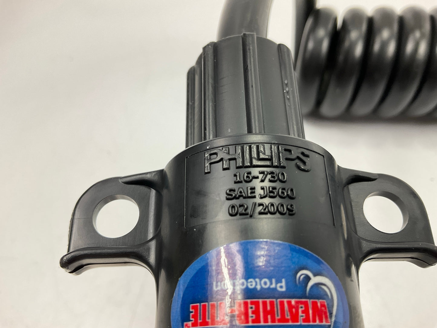 Phillips 24-4320 Trailer Power Cable Permacoil 12 Feet Cable, NON-ABS