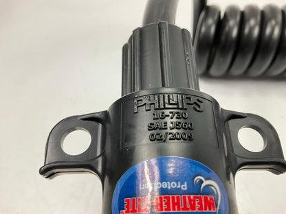 Phillips 24-4320 Trailer Power Cable Permacoil 12 Feet Cable, NON-ABS