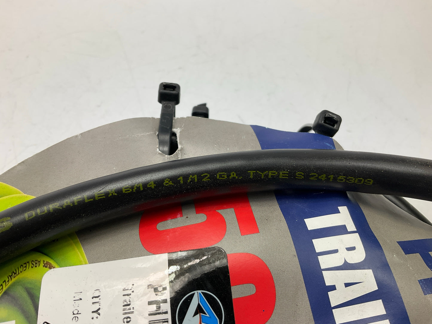 Phillips 3-241 DURAFLEX 7-Conductor Trailer Wire, 6/14 & 1/12 Ga, 50' Feet Cable