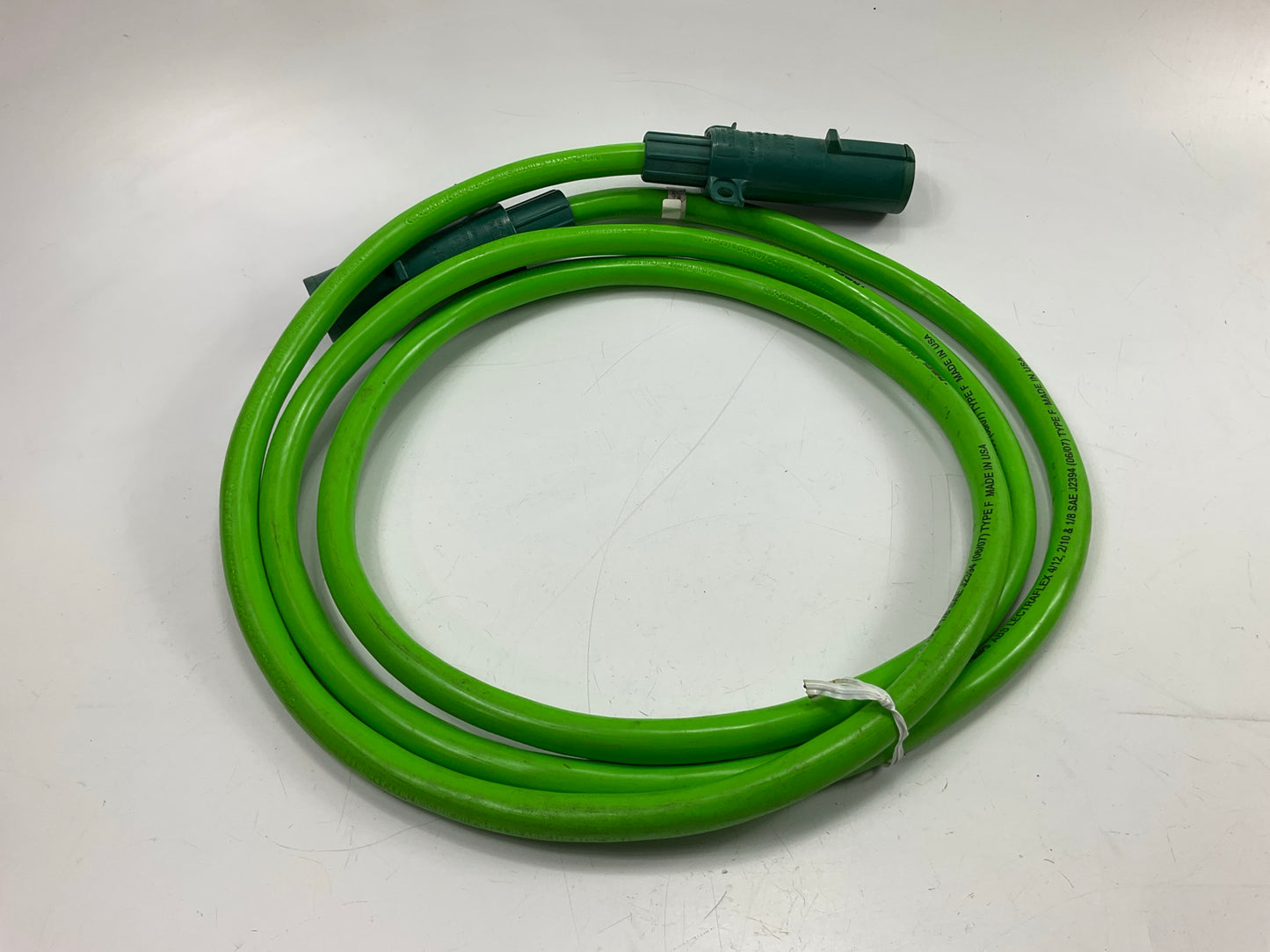 Phillips Industries 30-2054 Straight ABS Lectraflex Coil 12' W/ QK Connect Plugs