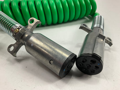 Phillips 30-4321 7-Way Permacoil Cable Assembly, ABS - 4/12, 2/10, GA & 1/8 GA
