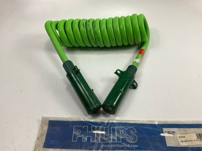 Phillips Industries 30-9324 ABS Coiled Cable 12 Feet, With Quick Change Plug