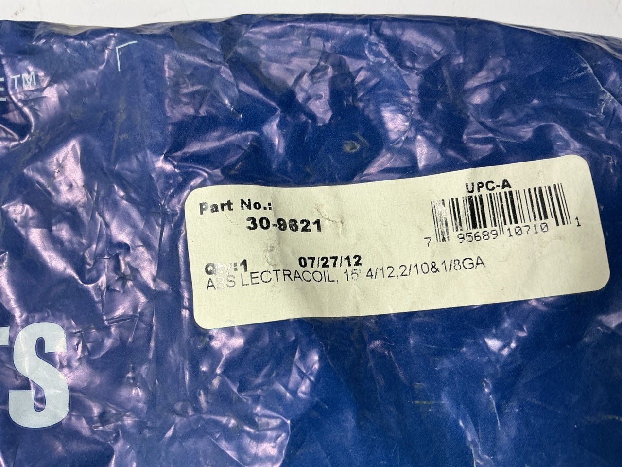 Phillips 30-9621 ABS Coiled Cable 15' Zinc Die-Cast Plugs 15' ABS LECTRACOIL